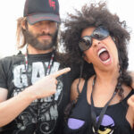 Frah Shaka Ponk et sa femme