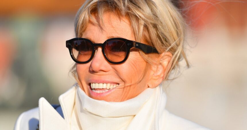 Brigitte Macron lunettes