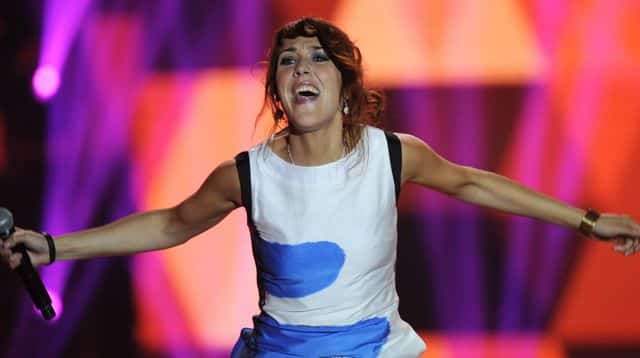 Zaz et son mari photo
